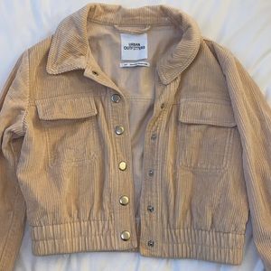 Urban Outfitters Cropped Corduroy Jacket